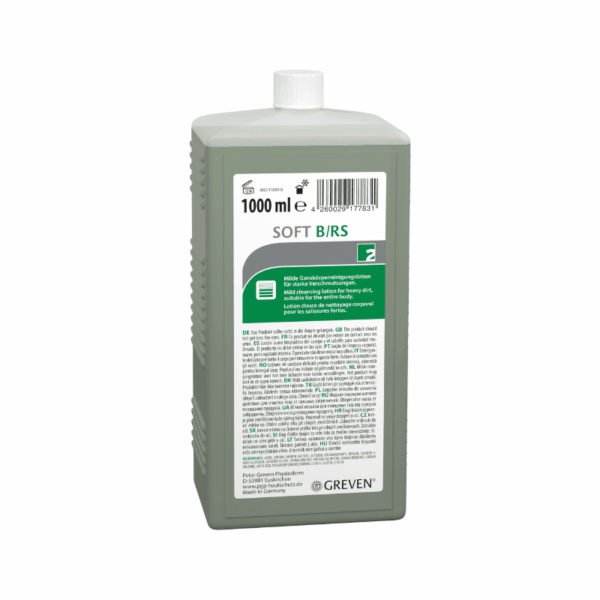 Peter Greven GREVEN SOFT B/RS Hautreinigungslotion mit hoher Reinigungskraft 10x1l Hartflasche