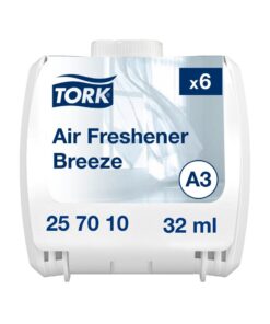 Tork Lufterfrischer Frühlingsbrise, Kontinuierliches Raumspray, 6 Stück Duftspender, A3 Kompatibilität