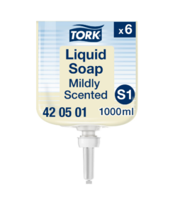 Tork Handseife Flüssigseife Mild, frischer Duft, 6 × 1.000 ml, S1 Kompatibilität, 420501