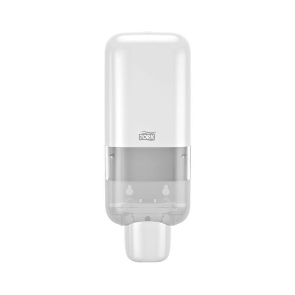 Tork Seifenspender/Desinfektionsspender Weiß, S4 Kompatibilität, geeignet für Flüssigseife, Schaum und Gel, Elevation Design, 564500