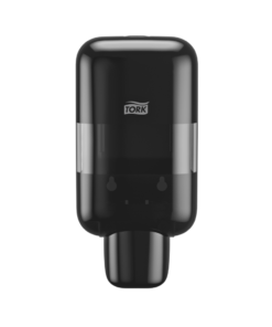 Tork Mini Spender für Seifen und Händedesinfektionsmittel Schwarz S5, geeignet für Schaumseife, Flüssigseife, Gel und Lotion, Elevation Design, 565208