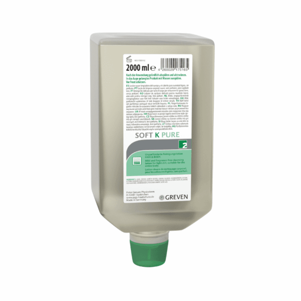 Peter Greven GREVEN SOFT K PURE Milde Reinigungslotion 6x2l Varioflasche