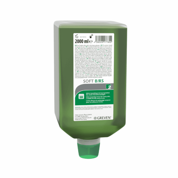 Peter Greven GREVEN SOFT B/RS Hautreinigungslotion mit hoher Reinigungskraft 6x2l Varioflasche