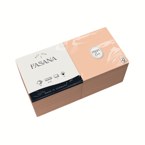 Alternative view of Fasana Servietten 3-lagig 40x40cm 1/4 falz versch. Farben 1.000St.