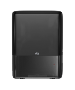 Tork Papierhandtuchspender PeakServe Mini-Spender für Endlos Papierhandtücher, Schwarz, Hohe Kapazität, Elevation-Design, H5 Kompatibilität, 552558
