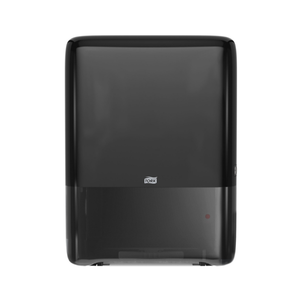 Tork Papierhandtuchspender PeakServe Mini-Spender für Endlos Papierhandtücher, Schwarz, Hohe Kapazität, Elevation-Design, H5 Kompatibilität, 552558