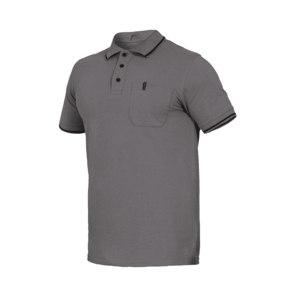 Polo-Shirt grau