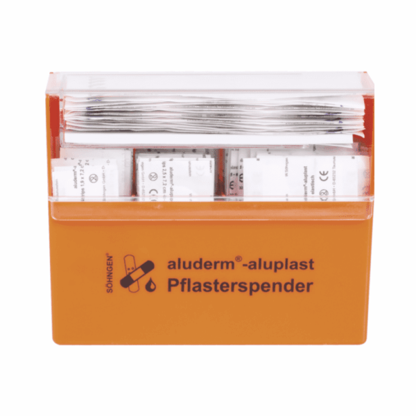 Alternative view of Söntgen Pflasterspender aluderm-aluplast gefüllt