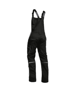 Alternative view of Latzhose schwarz/grau Gr. 54