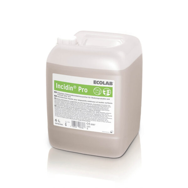 Ecolab Incidin Pro Flächendesinfektionsmittel für Medizinprodukte und Oberflächen 6l