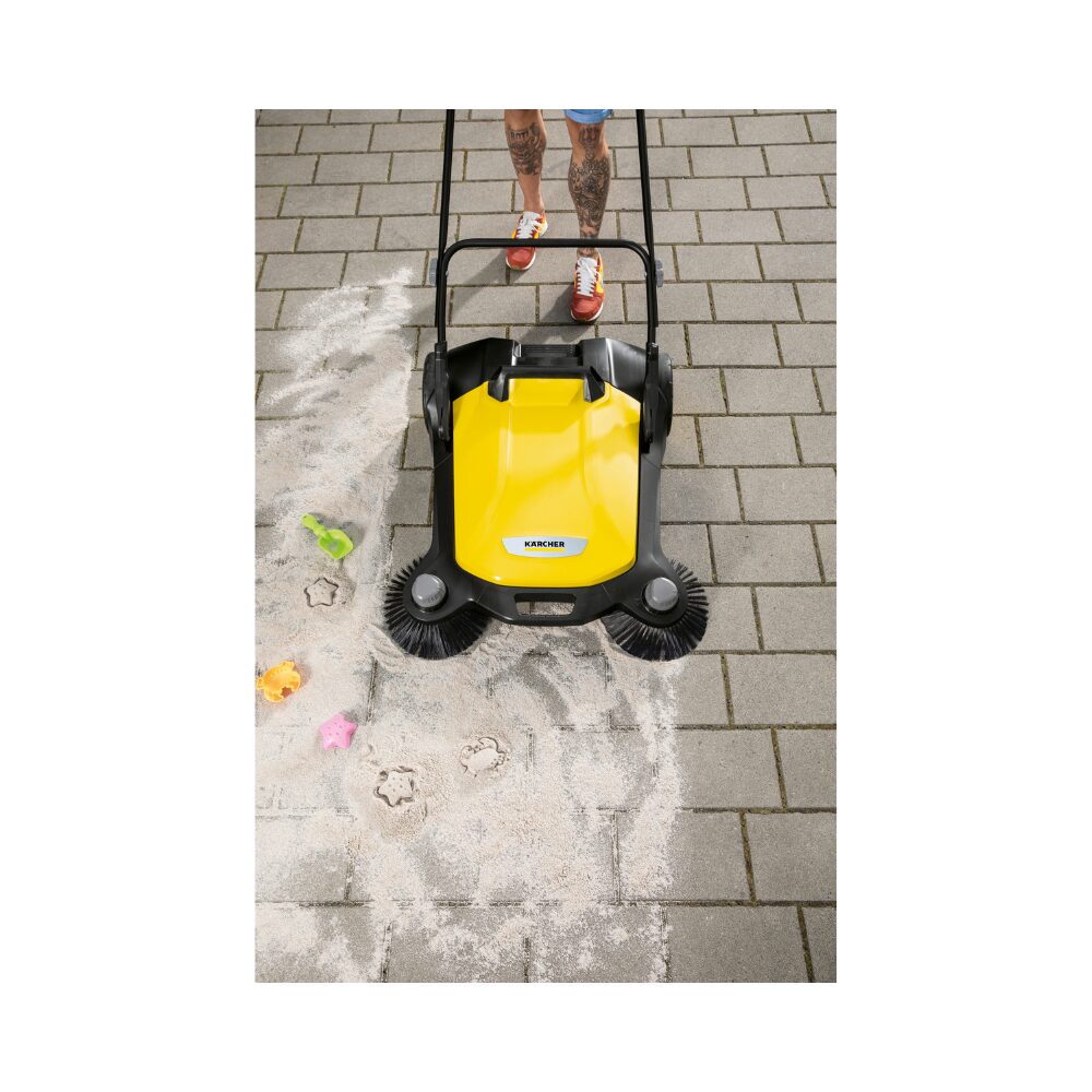 Kärcher Handkehrmaschine mit Auffangbehälter S6 Twin Kehrmaschine Außenbereich – Bild 9