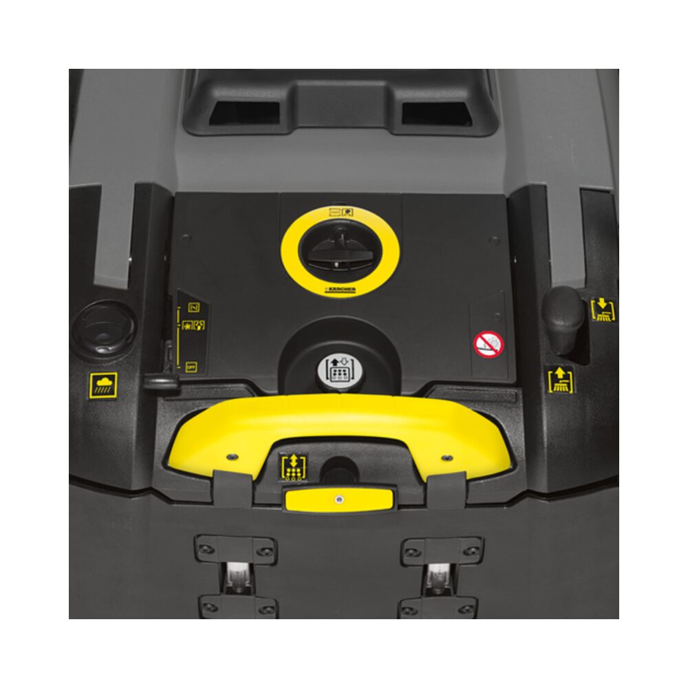 Kärcher Kehrsaugmaschine KM 75/40 W BP Pack Kehrmaschine handgeführt Bodenreinigungsmaschine – Bild 6
