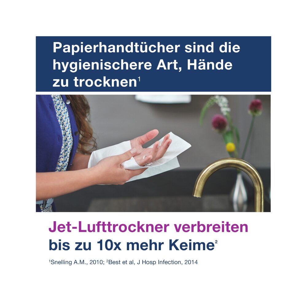 Tork Papierhandtuchspender PeakServe Mini-Spender für Endlos Papierhandtücher, Schwarz, Hohe Kapazität, Elevation-Design, H5 Kompatibilität, 552558 – Bild 8