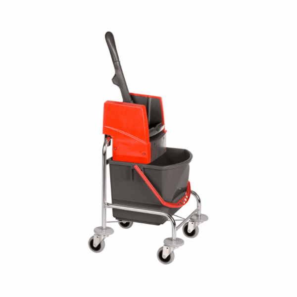 Vermop Mistral Nasswischwagen, 1 x 17 l, verchromt