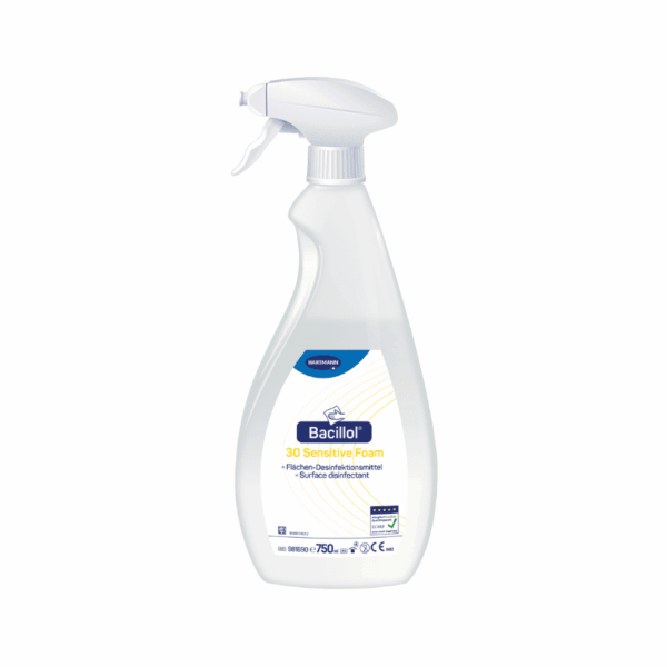 Bode Bacillol 30 Sensitive Foam Materialschonendes Schnelldesinfektionsmittel 8x750ml