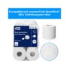 Tork SmartOne Toilettenpapierspender Mini Doppelrollenspender für Toilettenpapier, Schwarz, T9 Kompatibilität, Hohe Kapazität, Elevation Linie, 682008 – Bild 8