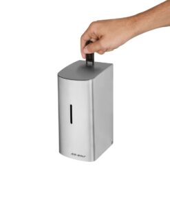 Alternative view of Air-Wolf Alpha Seifen- und Desinfektionsmittelspender mit Sensor