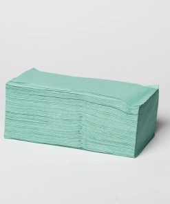 Papierhandtücher Z Faltung 2lg. grün 25x23 cm, VE: 3200 Stück