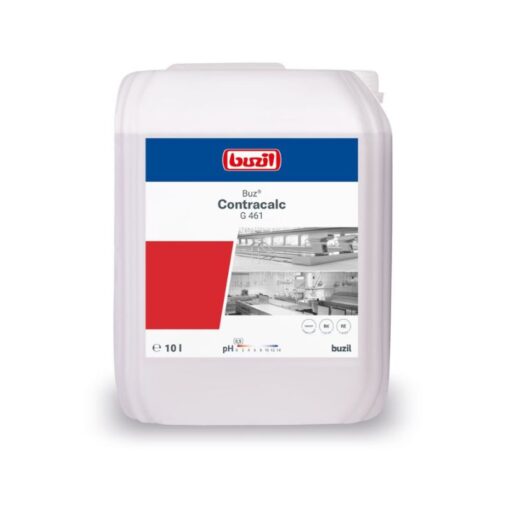 Buzil G 461 Buz Contracalc 10 Liter Flüssiger Entkalker und Sanitärgrundreiniger, farblos
