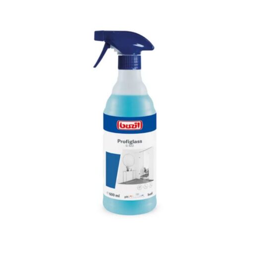 Buzil G 522 Profiglass 12x600 ml Gebrauchsfertiger Oberflächenunterhaltsreiniger für Glasfächen