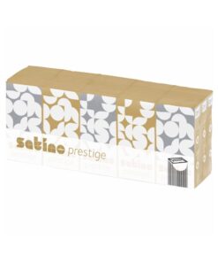 Taschentücher Zellstoff Prestige 4-lagig,hochweiß, VE 15x15x10