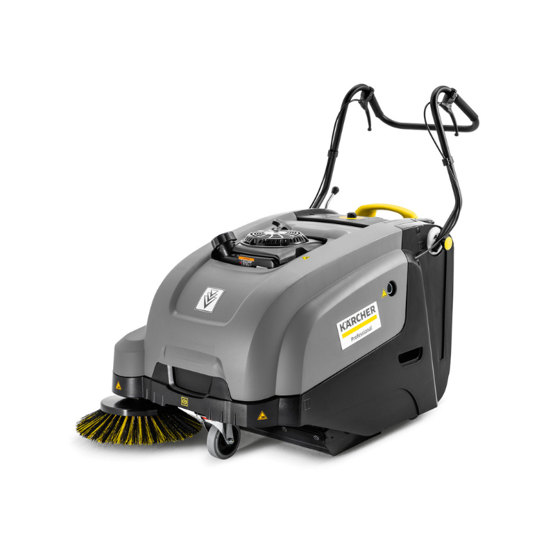 Kärcher Kehrmaschine KM 75/40 W G Handgeführte Kehrsaugmaschine Bodenreinigungsmaschine mit Benzinmotor