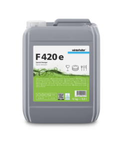 Winterhalter F 420 Spezial-Bistroreiniger, 12kg für gewerbliche Gläser- und Geschirrspülmaschinen