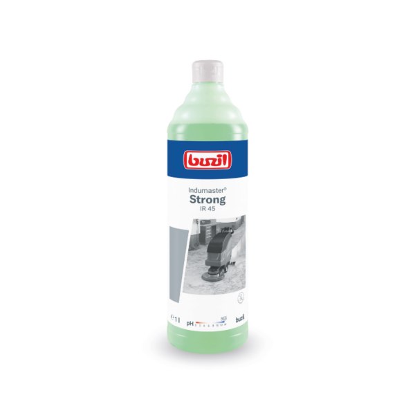 Buzil IR 45 INDUMASTER Strong 12x1 Liter Industrieller Bodenunterhaltreiniger , hochalkalisch