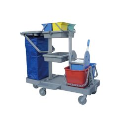 IPC Putzwagen Reinigungswagen Antares A in Blau, Grau und Schwarz (nachhaltig)