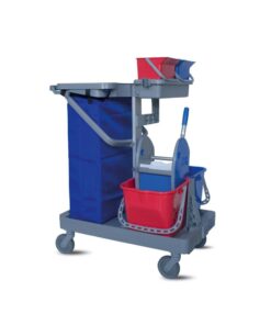 IPC Reinigungswagen Antares B Putzwagen in Blau, Grau und Schwarz (nachhaltig)
