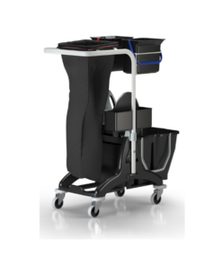 IPC 3P Compact Reinigungswagen 12+18l (Black is Green)