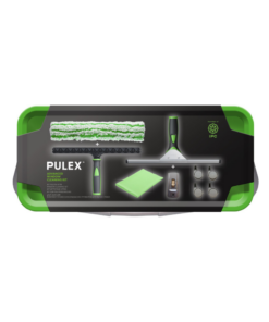 Alternative view of IPC Gansow Pulex Krystal Ultra Fensterreinigungsset - mit Mikrofasertuch, Abzieher, Glasschaber, Einwascher, Eimer uvm.