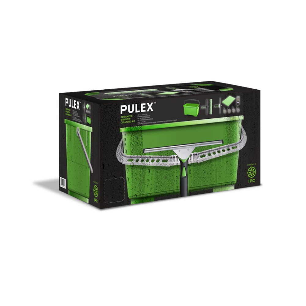 IPC Gansow Pulex Krystal Ultra Fensterreinigungsset 11-teilig