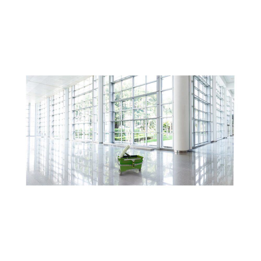 IPC Gansow Pulex Krystal Ultra Fensterreinigungsset - mit Mikrofasertuch, Abzieher, Glasschaber, Einwascher, Eimer uvm. – Bild 3