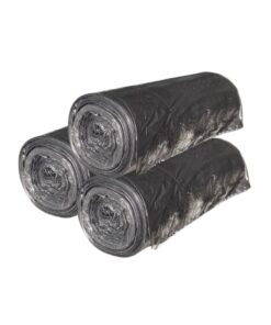 Müllbeutel HDPE 60 l schwarz 600x800mm, 250 Stück