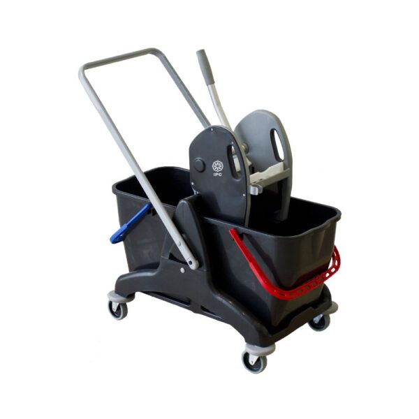 IPC Reinigungswagen Bis Black Is Green - New Line, 2x15L Eimer, Ohne Ablage