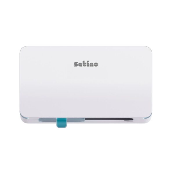 Alternative view of Wepa Satino Doppelrollen Toilettenpapierspender, Papierspender WC, Klopapierspender für kleine Rollen | MT1 Kompatibilität