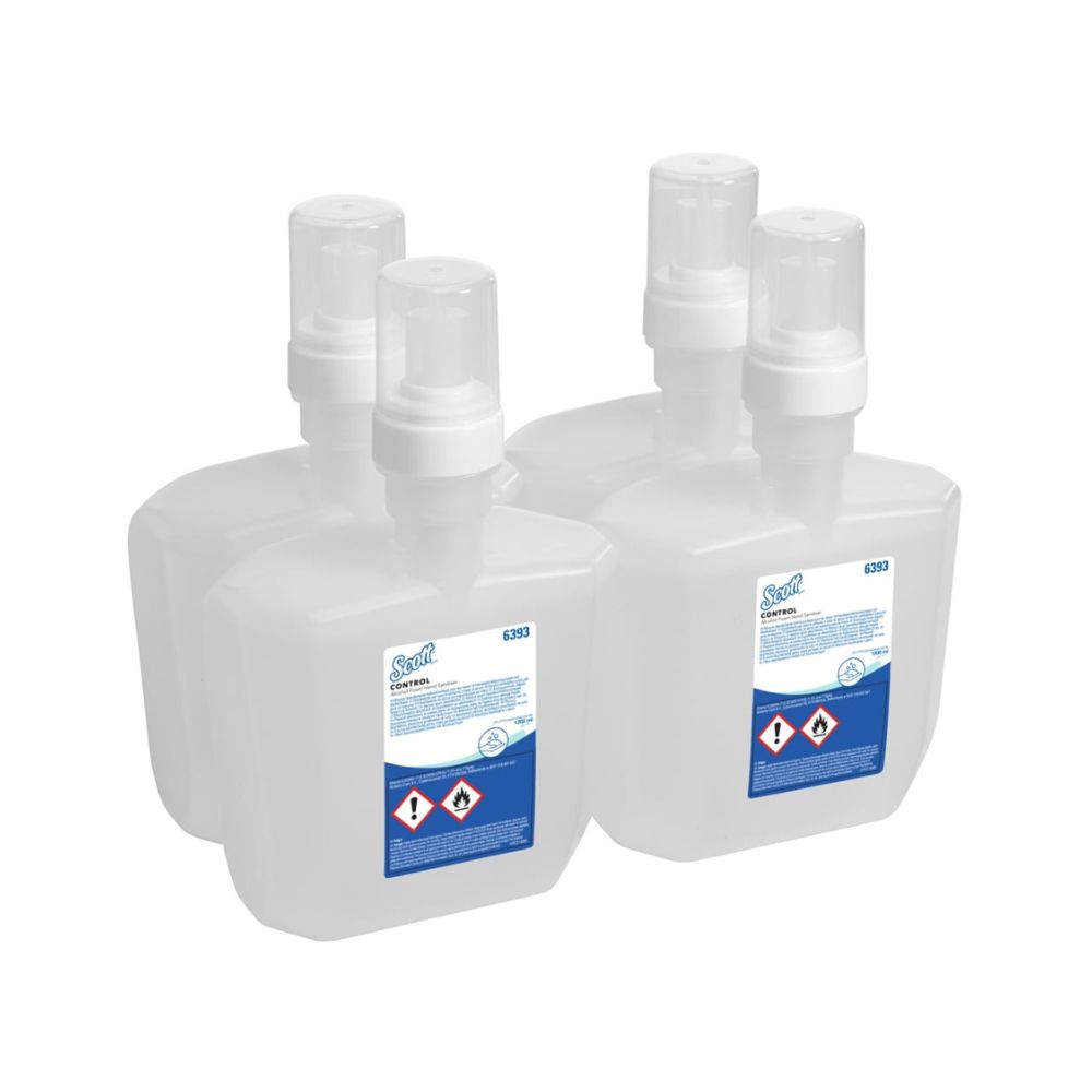 Kimberly-Clark Scott Control Handdesinfektionsschaum 4x1,2l