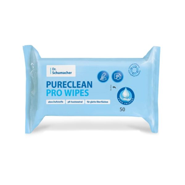 Dr Schumacher Desinfektionstücher PURECLEAN PRO WIPES Reinigungstücher Feuchttücher