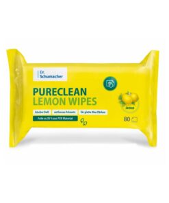 Dr Schumacher Feuchttücher PURECLEAN LEMON WIPES Reinigungstücher Allzwecktücher