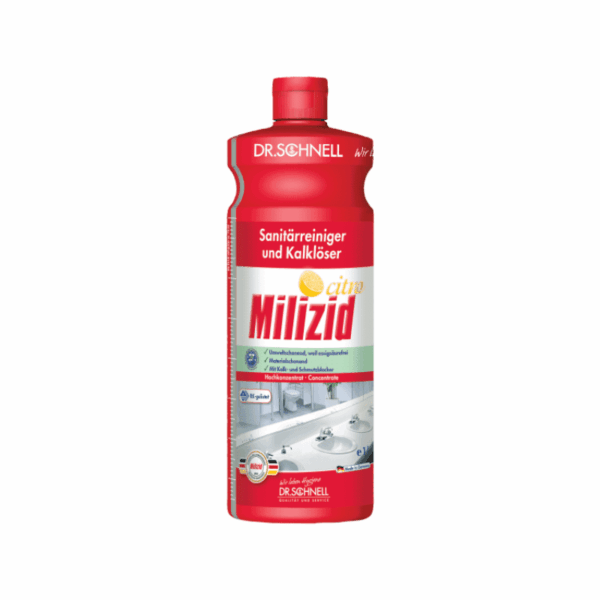 Dr.Schnell MILIZID CITRO Sanitärreiniger und Kalklöser 12x1l