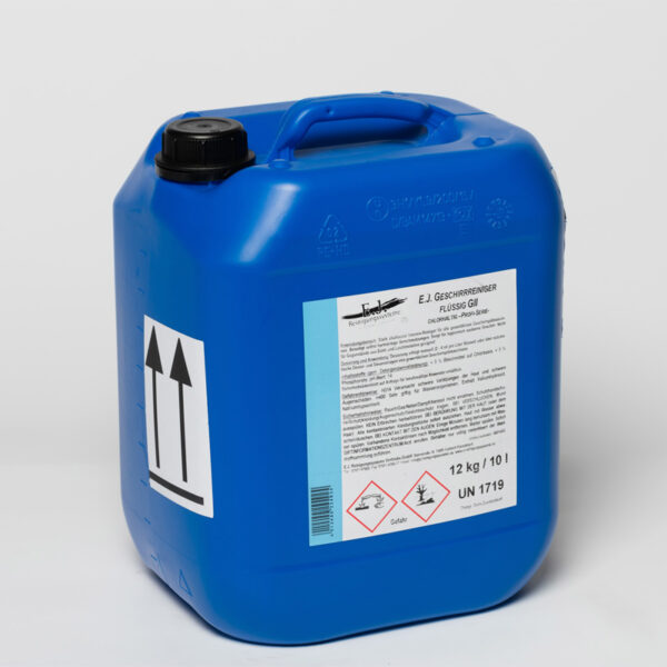 E.J. Geschirrreiniger flüssig G II chlorhaltig Profi-Serie 12 kg