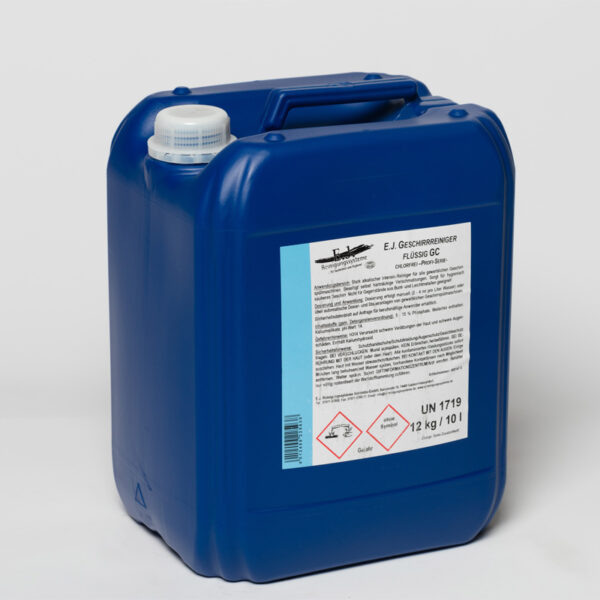 E.J. Geschirrreiniger flüssig GC chlorfrei Profi-Serie 12 kg