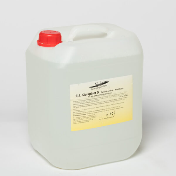 E.J. Klarspüler S Spezial neutral Profi-Serie 10 l