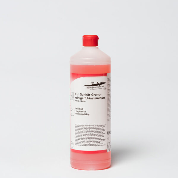E.J. Sanitär-Grundreiniger / Urinsteinlöser Profi-Serie 12 x 1 l