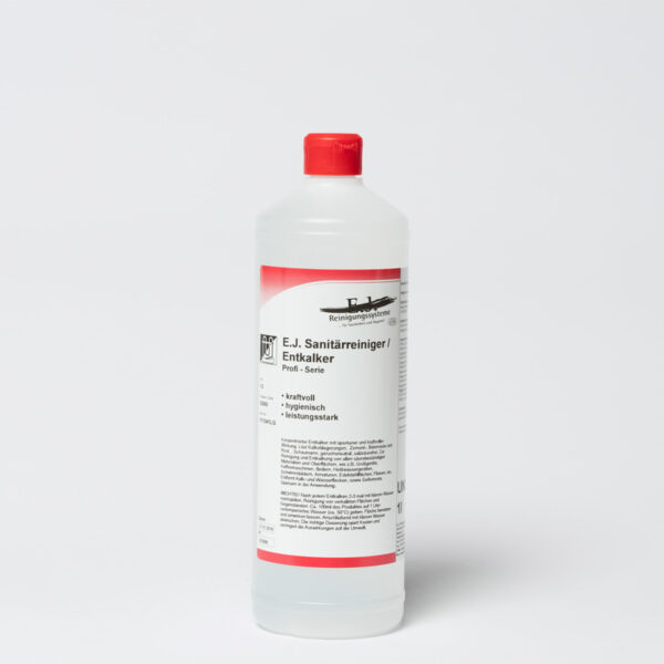 E.J. Sanitärreiniger/Entkalker Profi Serie, 12 x 1 l
