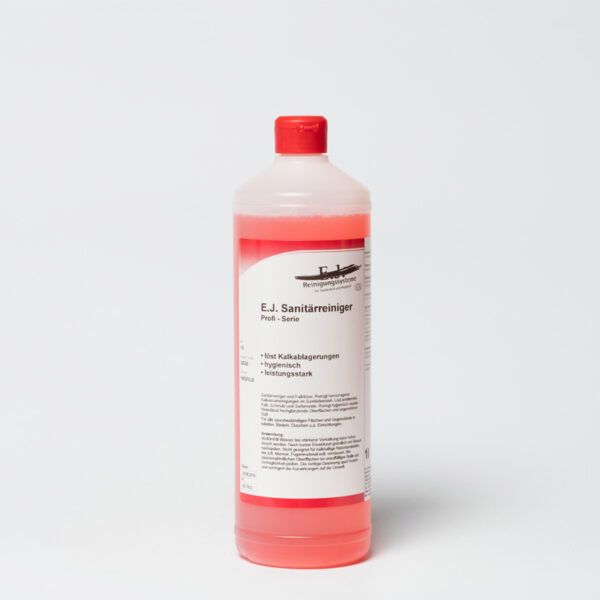 E.J. Sanitärreiniger Profi-Serie 12 x 1 l