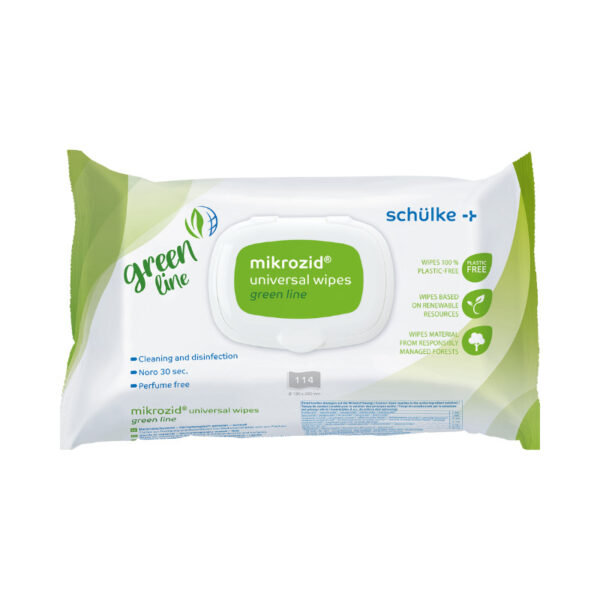 Schülke Mikrozid Universal Wipes Green - Desinfektionstücher 6x114 Tücher