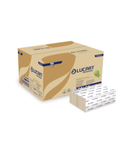 Lucart Papierhandtücher M-Falz, 2-lagig, 22,5 x 24 cm, VE 3000 St.