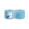 Lucart Putzrolle Tissue, 2lagig blau, 22,5 cm x36 cm, 1000 Abrisse, VE 2 Rollen